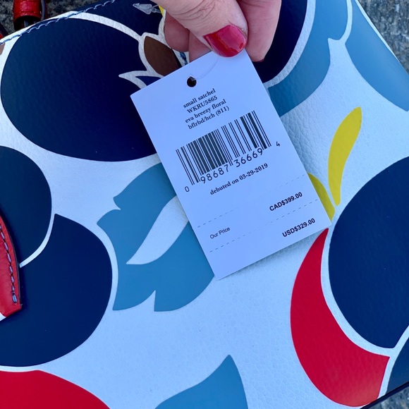 Kate Spade Eva Breezy SM Leather Satchel Crossbosy - Picture 7 of 8